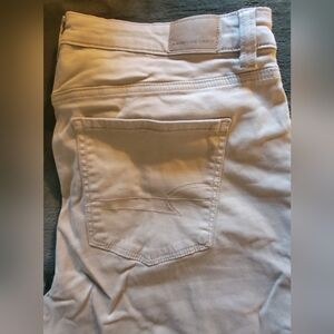 American Eagle Outfitters Women's Cream Jeans